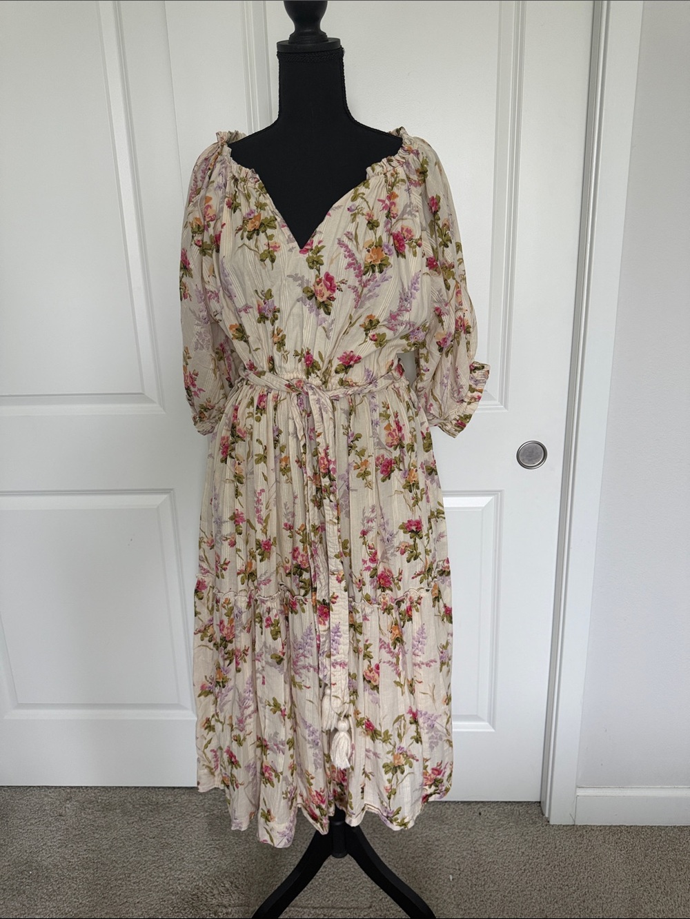 MILLE / Zoe Maxi Dress floral . - Picture 2 of 6